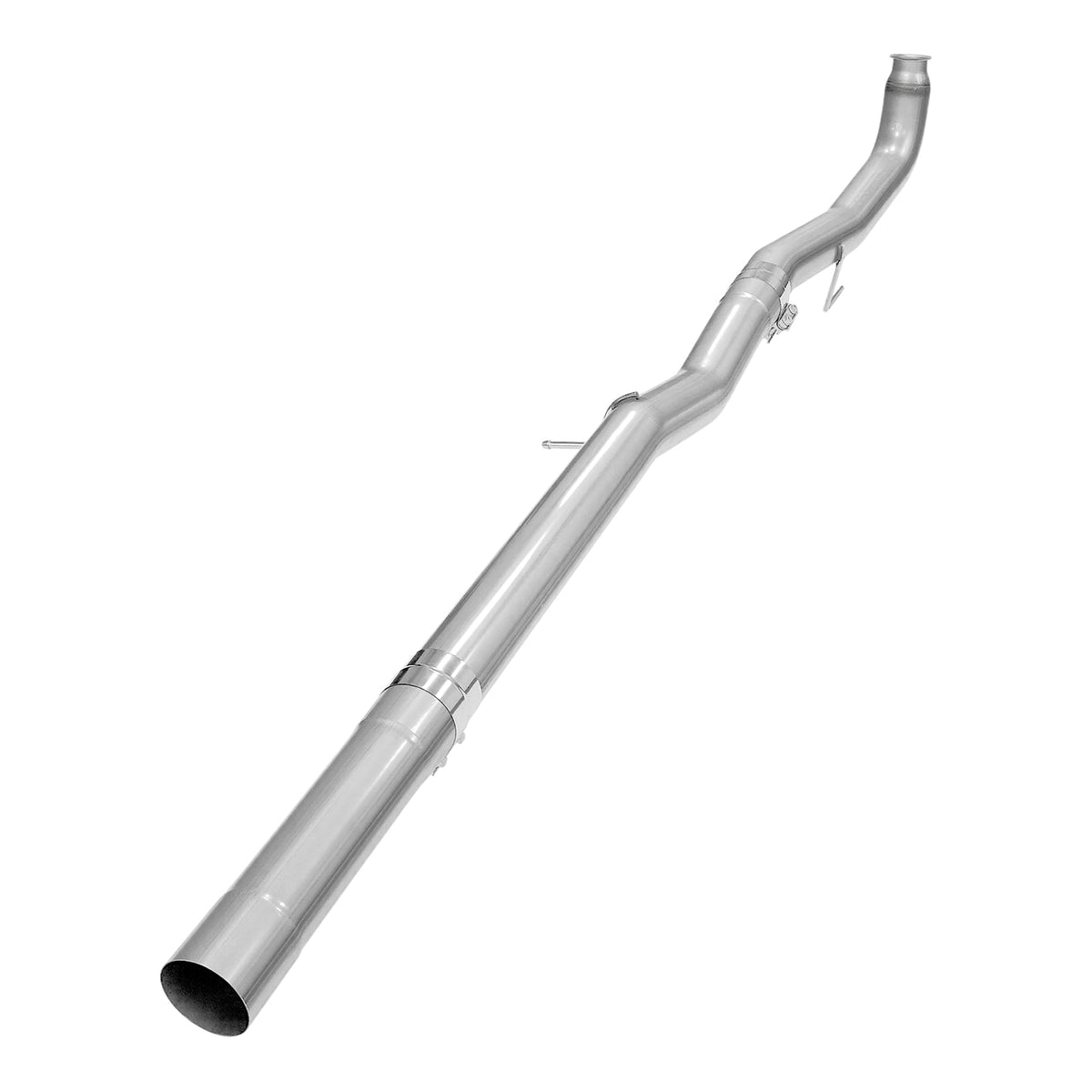 2011–2015 6.6L Duramax LML 4-inch DPF & Cat Delete Race Pipe product components